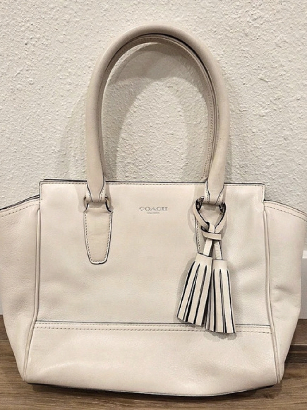 Coach Legacy Candace Carryall in Cream
